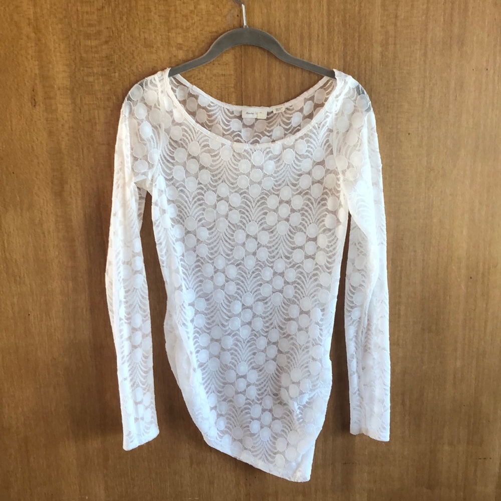 Cream top from meadow rue
